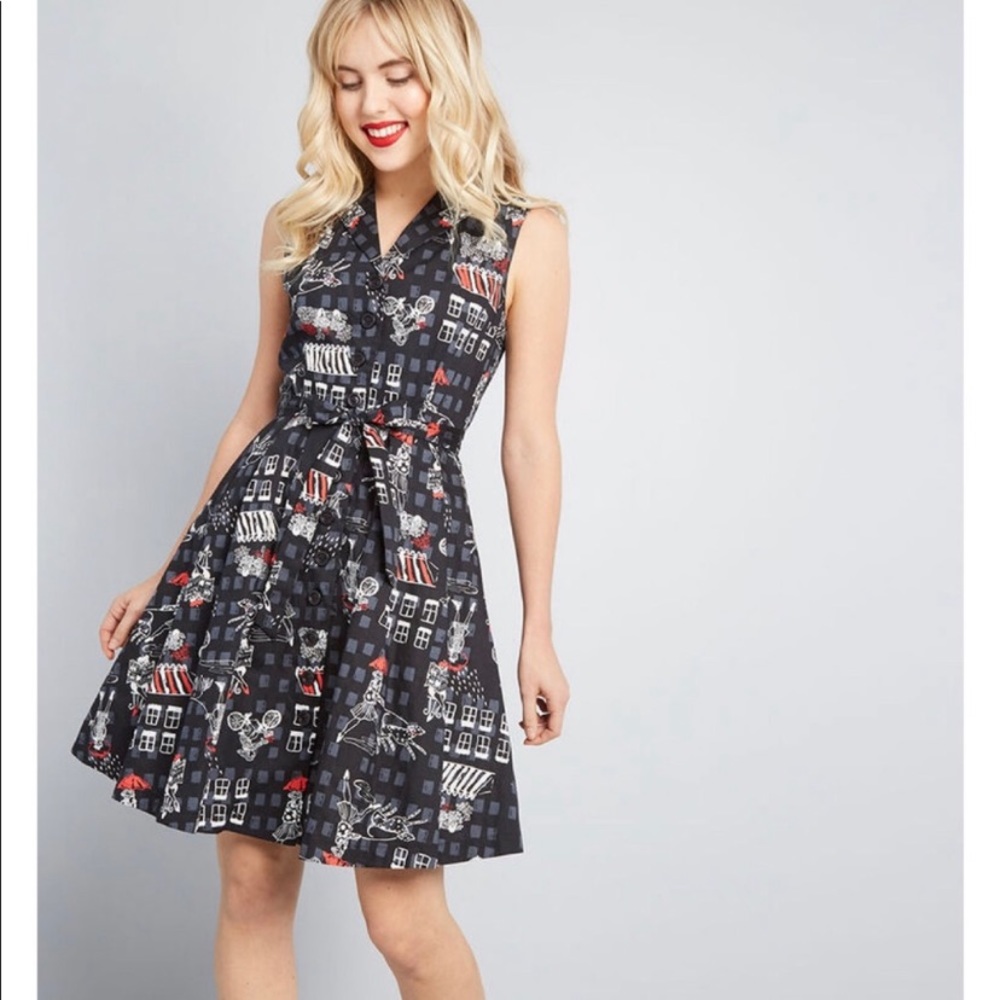 ModCloth black dress NWT 1x women’s